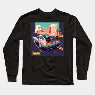DeLorean - back to the future Long Sleeve T-Shirt